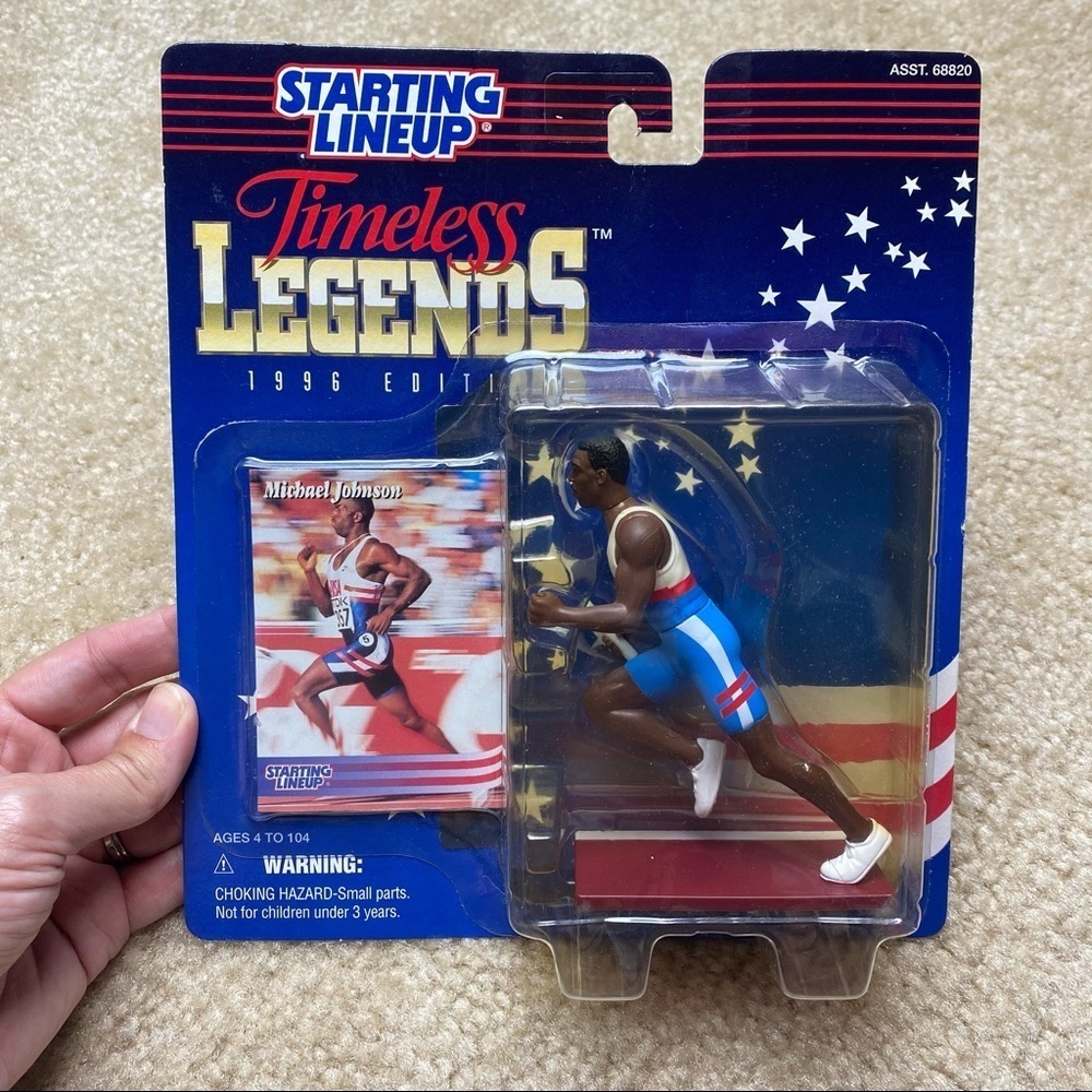 Kenner Starting Lineup Vintage 96 Michael Johnson